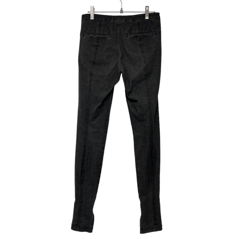 Vince Black Wash Seamed Skinny Trousers Pants Womens 2 - Picture 7 of 10